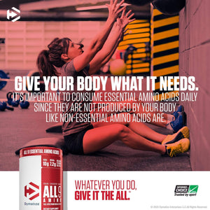 Dymatize All9 Amino, 7.2g of BCAAs, 10g of Full Spectrum Essential Amino Acids Per Serving for Recovery and Optimal Muscle Protein Synthesis, Orange Cranberry, 30 Servings, 15.87 Ounce