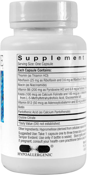 B-Complex #6, 60 Vegetarian Capsules (FFP)