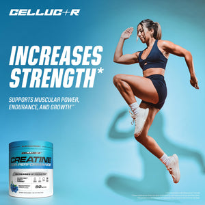 Cellucor Creatine Powder, Jolly Rancher Cherry- Increases Strength, Lean Muscle Mass & Endurance, Micronized Creatine for Fast Absorption, 5g Creatine per Serving, 50 Servings