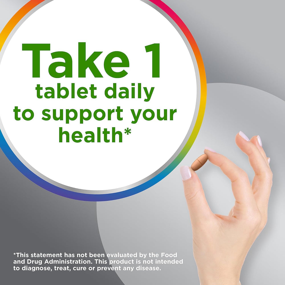 Centrum Silver Multivitamin for Adults 50 Plus, Multivitamin/Multimineral Supplement with Vitamin D3, B Vitamins, Calcium and Antioxidants, Gluten Free, Non-GMO Ingredients - 150 Count