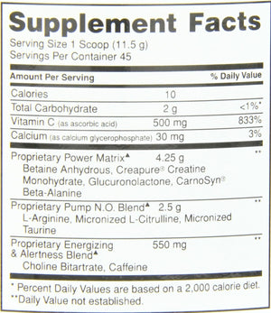 ABB Performance Speed Stack Pumped N.O. Powder, Fruit punch, 45 servings, 1.14 Pounds