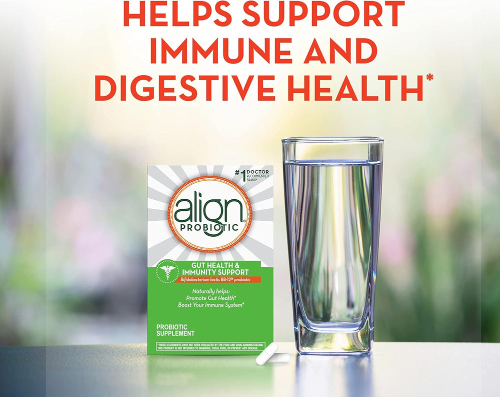 Align Gut Health & Immunity Probiotic, Daily Digestive Support for Women and Men, Helps Support Immune and Digestive Health, 14 Capsules