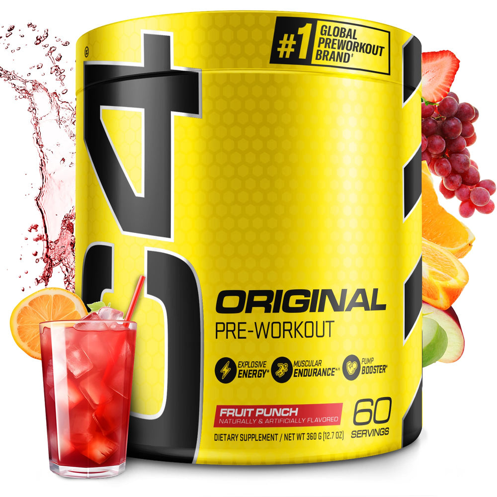 Cellucor C4 Original Pre Workout Powder Frozen Bombsicle Sugar Free Preworkout Energy for Men & Women 150mg Caffeine + Beta Alanine + Creatine - 30 Servings (Packaging May Vary)