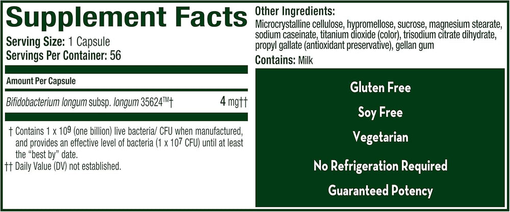 Align Probiotic, 24/7 Digestive Support*§, Probiotics for Women and Men, Probiotics for Digestive Health, Men and Womens Probiotic Capsules Help Relieve Occasional Bloating & Gas*, 56 Capsules