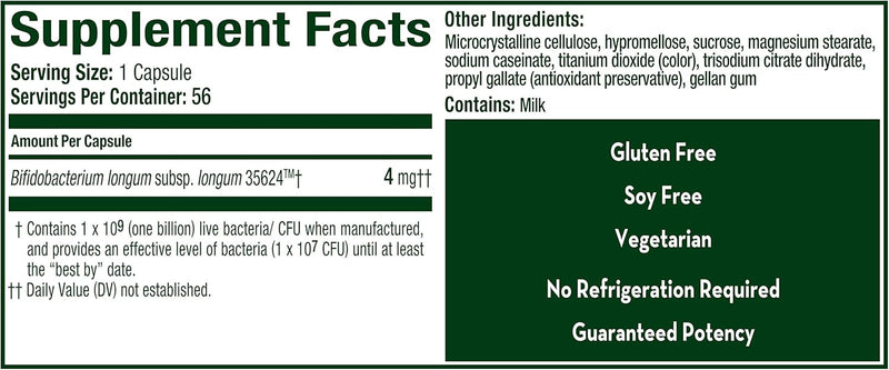 Align Probiotic, 24/7 Digestive Support*§, Probiotics for Women and Men, Probiotics for Digestive Health, Men and Womens Probiotic Capsules Help Relieve Occasional Bloating & Gas*, 56 Capsules