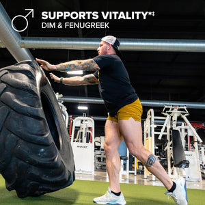 Cellucor P6 Extreme - Enhanced Support for Men | Supports Muscle Growth & Strength | Natural Support Supplement with TESTFACTOR, Ginseng, elevATP, DIM, SenActiv & Fenugreek - 150 Caps