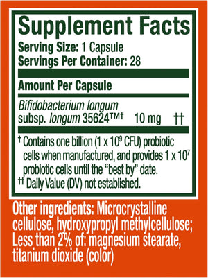 Align Probiotic, 24/7 Digestive Support*§, Probiotics for Women and Men, Probiotics for Digestive Health, Men and Womens Probiotic Capsules Help Relieve Occasional Bloating & Gas*, 28 Capsules