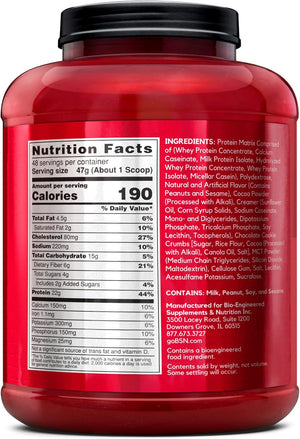 BSN SYNTHA-6 Whey Protein Powder with Micellar Casein, Milk Protein Isolate Powder, Chocolate Peanut Butter, 48 Servings (Packaging May Vary)