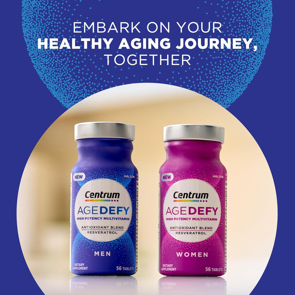 Centrum Age Defy for Men Multivitamin, 56 Tablets