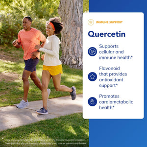 Pure Encapsulations Quercetin - 500 mg - Immune Support, Cellular Health & Heart Health - Antioxidant Supplement - Gluten Free & Non-GMO - 60 Capsules