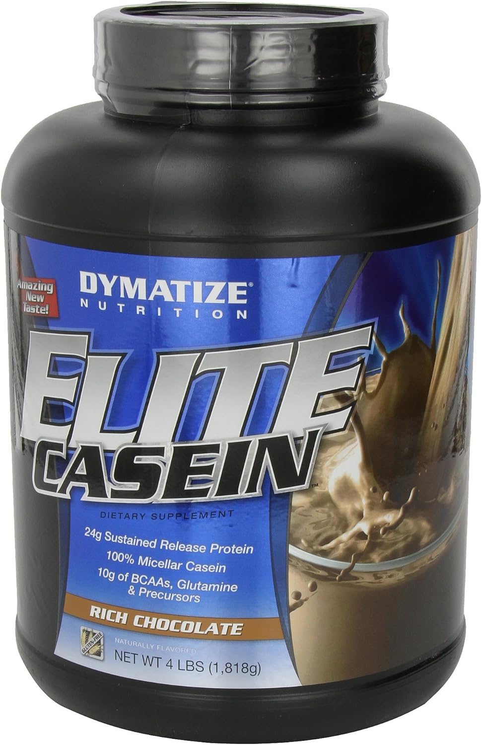 Dymatize Nutrition Dymatize Elite Casein, Chocolate, 4 Pounds