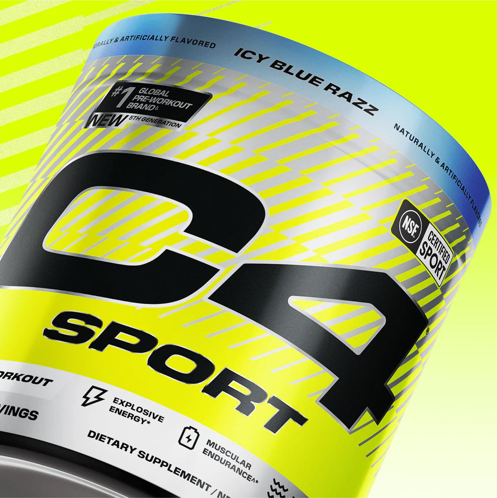 Cellucor C4 Sport Pre Workout Powder - NSF Certified for Sport - Elite Hydration - 200mg Caffeine + Creatine + Beta-Alanine - Electrolytes and Energy Supplement - Watermelon, 20 Servings