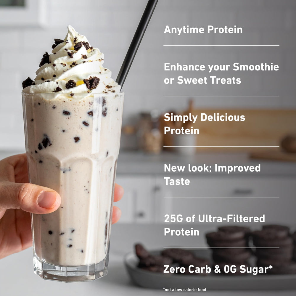 Isopure Bundle of Zero Carb 100% Pure Whey Isolate Protein Powder, Strawberries & Cream, 25g Protein Per Serving, 1 Lb, 15 Servings + Isopure 100% Pure Creatine Monohydrate Powder, 100 Servings