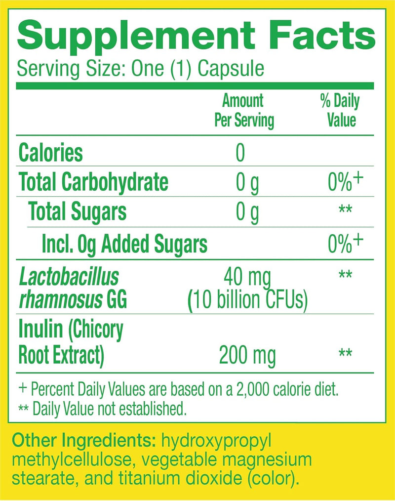 Culturelle Daily Probiotic, Digestive Health Capsules, 60 Count