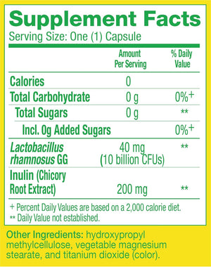 Culturelle Daily Probiotic, Digestive Health Capsules, 60 Count