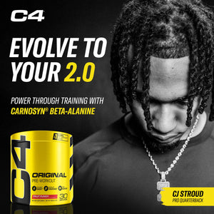 Cellucor C4 Original Pre Workout Powder Frozen Bombsicle Sugar Free Preworkout Energy for Men & Women 150mg Caffeine + Beta Alanine + Creatine - 30 Servings (Packaging May Vary)