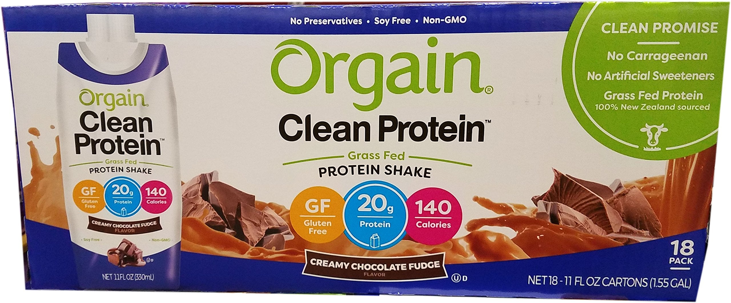 Orgain Vegan Nutritional Shake Sweet Vanilla Bean (Pack of 12)