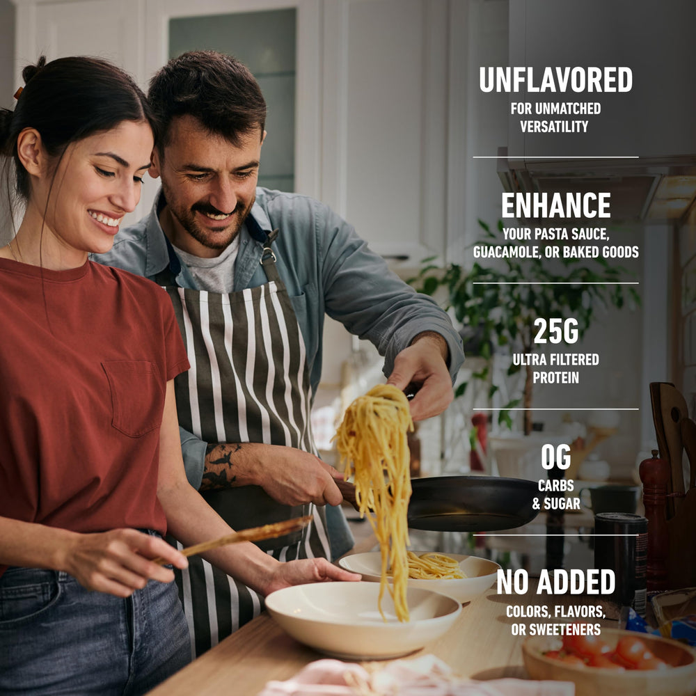 Isopure Zero Carb 100% Pure Whey Isolate Protein Powder, Lactose-Free, Gluten-Free, with Vitamins, Unflavored, 25g Protein Per Serving, 4.5 Lbs, 70 Servings (Packaging May Vary)