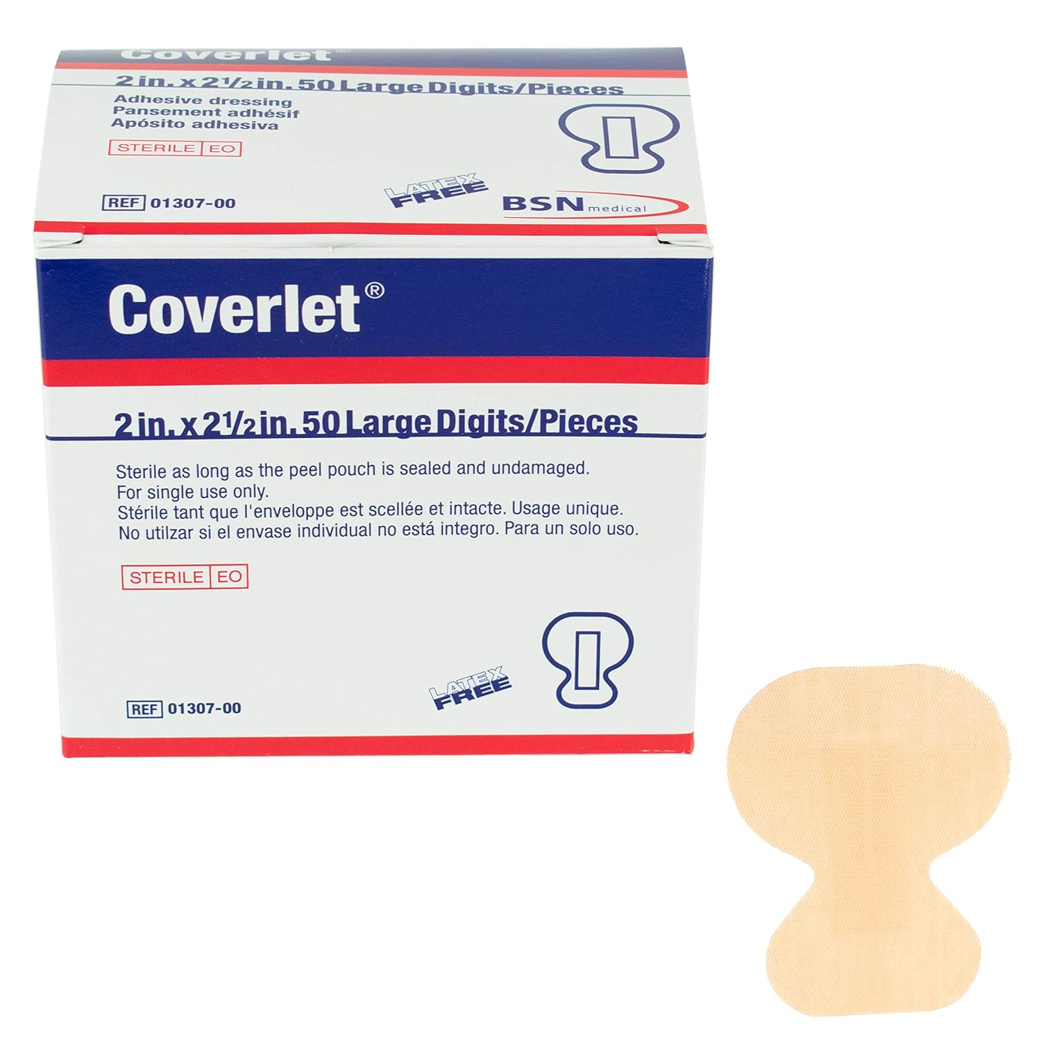 BSN Medical Coverlet Bandages and Dressings, Fingertip, 2