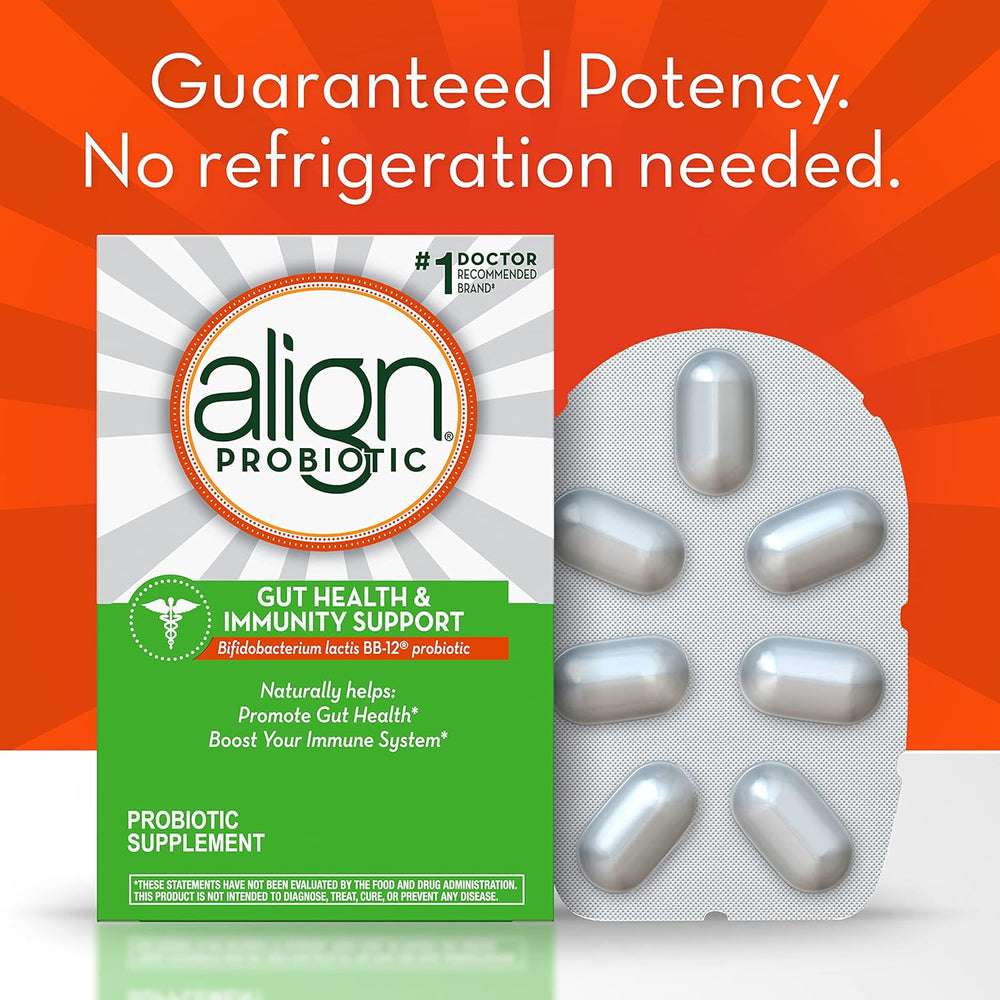 Align Gut Health & Immunity Probiotic, Daily Digestive Support for Women and Men, Helps Support Immune and Digestive Health, 14 Capsules