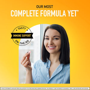 Airborne Berry Chewable Tablets, 64 count - 1000mg of Vitamin C - Immune Support Supplement