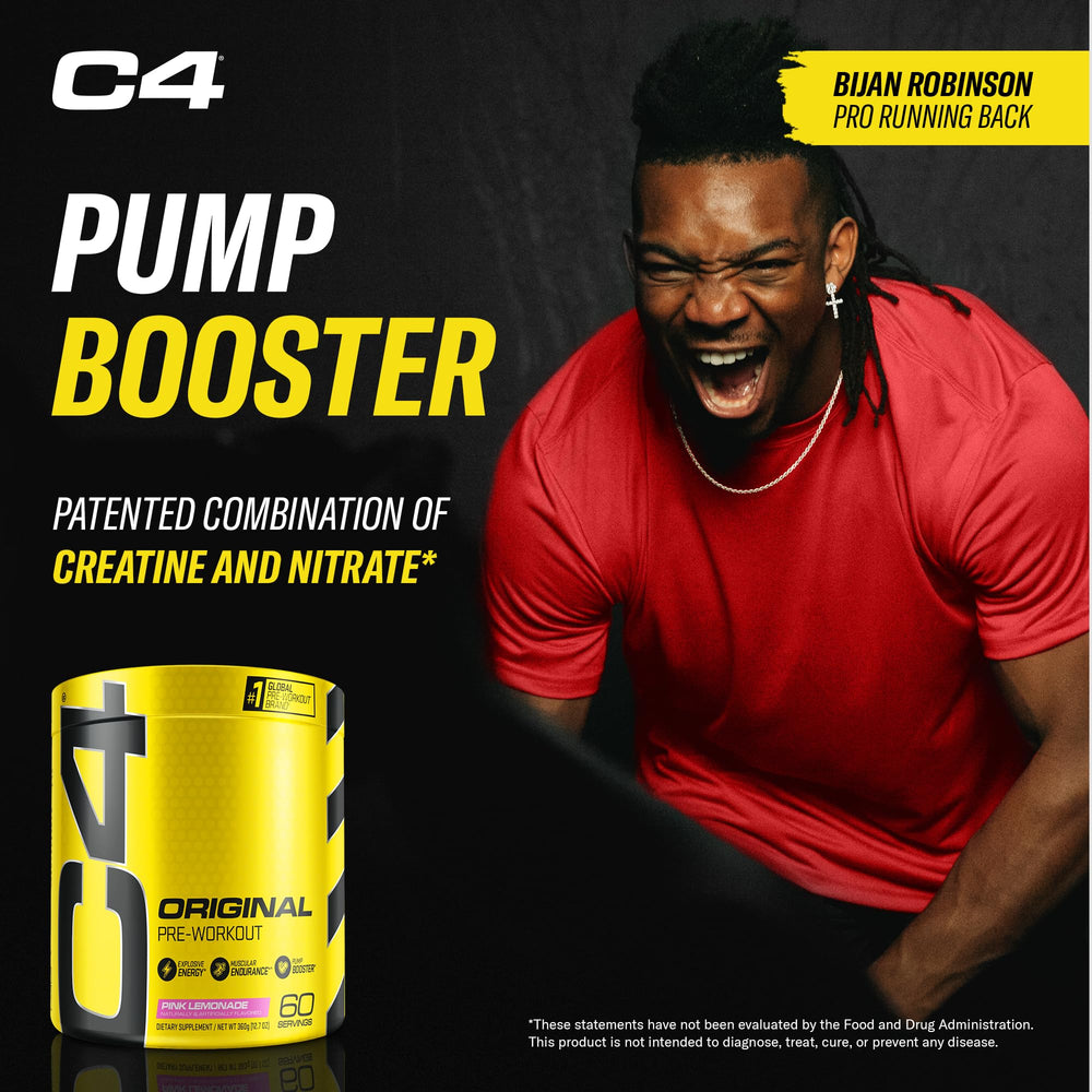 Cellucor C4 Original Pre Workout Powder Frozen Bombsicle Sugar Free Preworkout Energy for Men & Women 150mg Caffeine + Beta Alanine + Creatine - 30 Servings (Packaging May Vary)