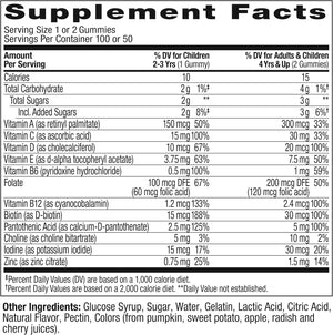 OLLY Kids Multivitamin Gummy Worms, Overall Health and Immune Support, Vitamins and Minerals A, C, D, E, Bs and Zinc, Chewable Supplement, Sour Fruit Punch, 45 Day Supply (70 Count)