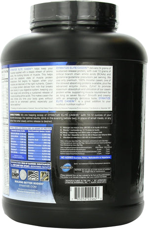 Dymatize Nutrition Dymatize Elite Casein, Chocolate, 4 Pounds