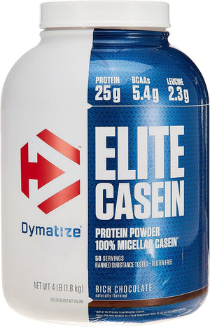 Dymatize Nutrition Dymatize Elite Casein, Chocolate, 4 Pounds