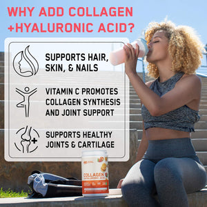 Collagen Peptides Powder By Optimum Nutrition, Vitamin C & D for Immune Support, 20g Hydrolyzed Collagen with Hyaluronic Acid, Watermelon Citrus, 28 Servings, Supports Healthy Skin, Hair & Joints